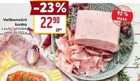 Šunka velikonoční nejvyšší jakosti