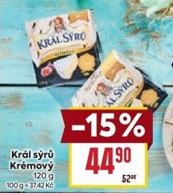 Sýr krémový Král Sýrů