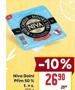 Sýr Niva 50 % Dolní Přím