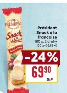 Sýr Snack Président