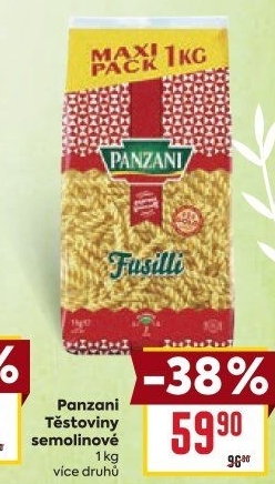 Těstoviny Panzani