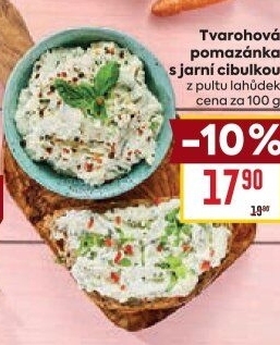 Tvarohová pomazánka s jarní cibulkou