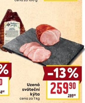 Uzená kýta sváteční Kostelecké uzeniny