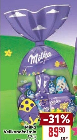 Velikonoční balíček Milka