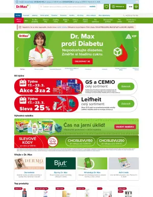 akční leták Dr. Max 19.3.2025-25.3.2025