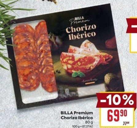 Salám Chorizo Ibérico Premium Billa