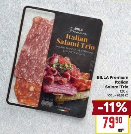 Salám Italian Trio Billa Premium