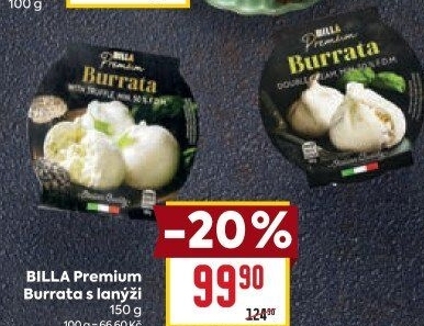 Sýr Burratta Billa Premium