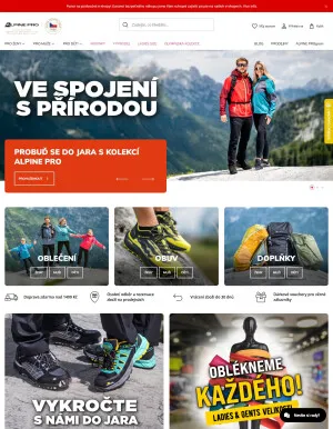 akční leták ALPINE PRO 19.3.2025-25.3.2025