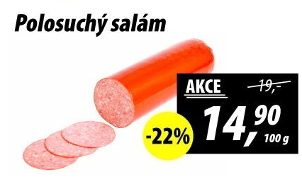 Polosuchý salám