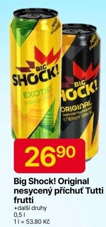 Energetický nápoj Big Shock
