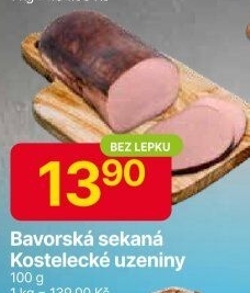 Sekaná bavorskáKostelecké uzeniny