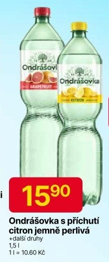 Voda ochucená Ondrášovka