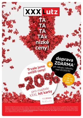akční leták XXXLutz 24.3.2025-6.4.2025
