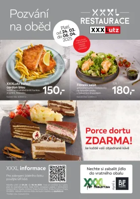 akční leták XXXLutz 24.3.2025-6.4.2025