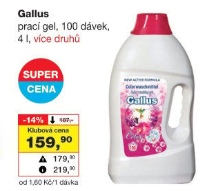 Prací gel Gallus