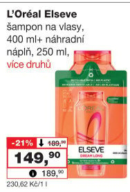 Šampon Elséve L'