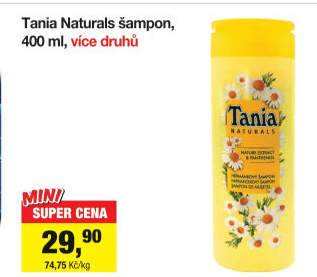 Šampon Tania
