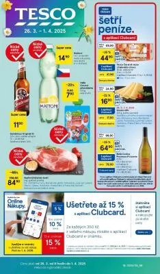 akční leták Tesco 26.3.2025-1.4.2025