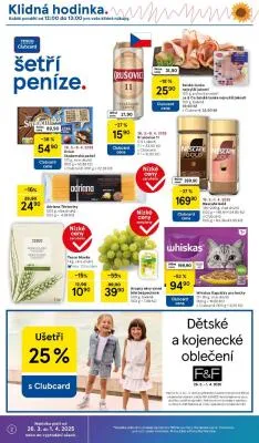 akční leták Tesco 26.3.2025-1.4.2025
