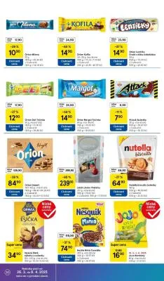akční leták Tesco 26.3.2025-1.4.2025