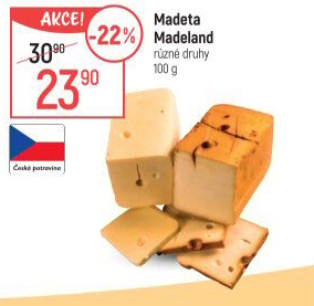 Sýr Madeland Madeta