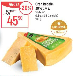 Sýr Gran Regale bez laktózy Valio
