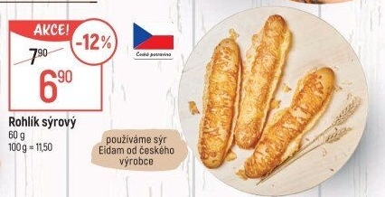 Rohlík se sýrem