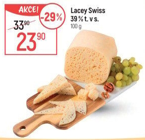 Sýr Lacey Swiss