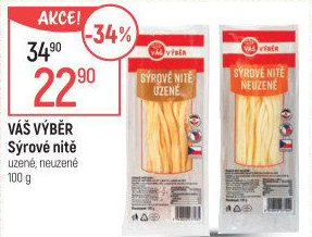 Sýrové nitě Váš výběr