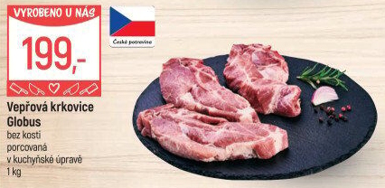 Vepřová krkovice bez kosti Globus