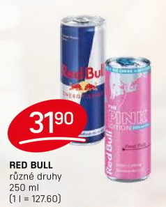 Energetický nápoj Red Bull