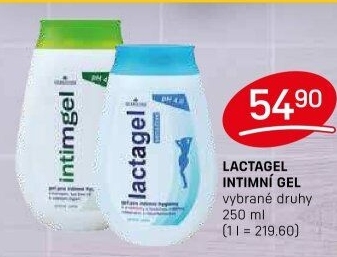 Intimní gel Lactagel Herbavera