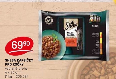 Kapsičky pro kočky Sheba