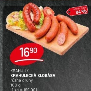Krahulecká klobása Krahulík