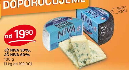 Sýr Niva Jihočeská Madeta