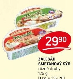 Sýr termizovaný Zálesák