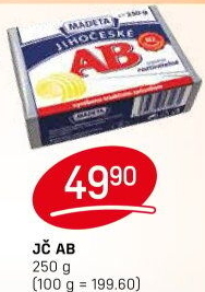 Tuk Jihočeské AB Madeta