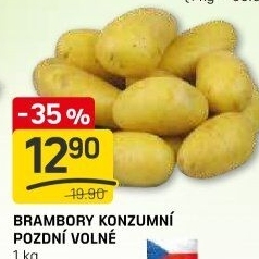Brambory konzumní pozdní
