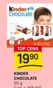 Čokoládky Kinder