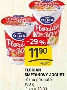 Jogurt smetanový Florian Olma