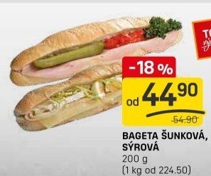 Obložená bageta