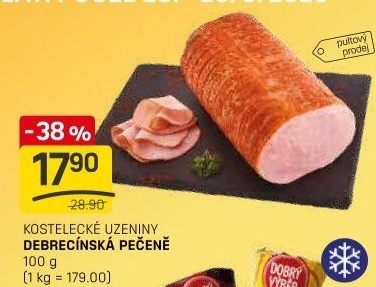 Pečeně debrecínská Kostelecké uzeniny