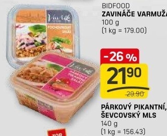 Salát párkový pikantní Lahůdky Vavřík