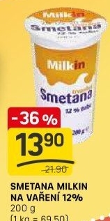 Smetana Milkin 12%