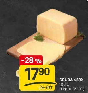Sýr Gouda 48%