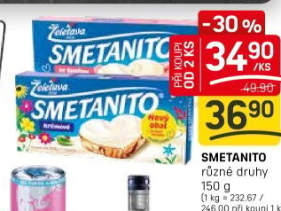 Sýr tavený Smetanito Želetava