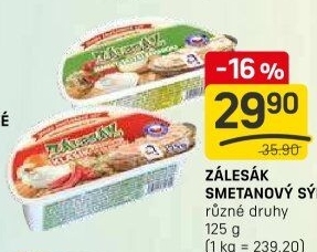Sýr termizovaný Zálesák