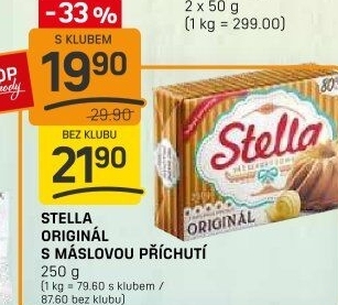 Tuk cukrářský máslová příchuť Stella