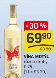 Vína Motýl Víno Mikulov